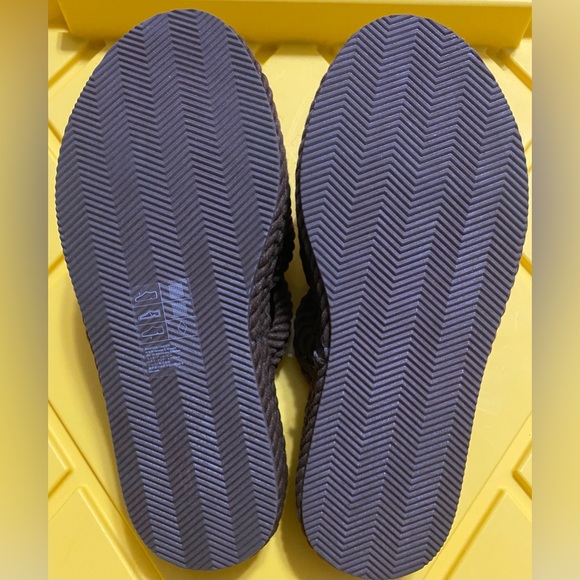 H&M Dark Brown Rope Slides size US 5 or EUR 36 (NWOT) - Picture 9 of 13